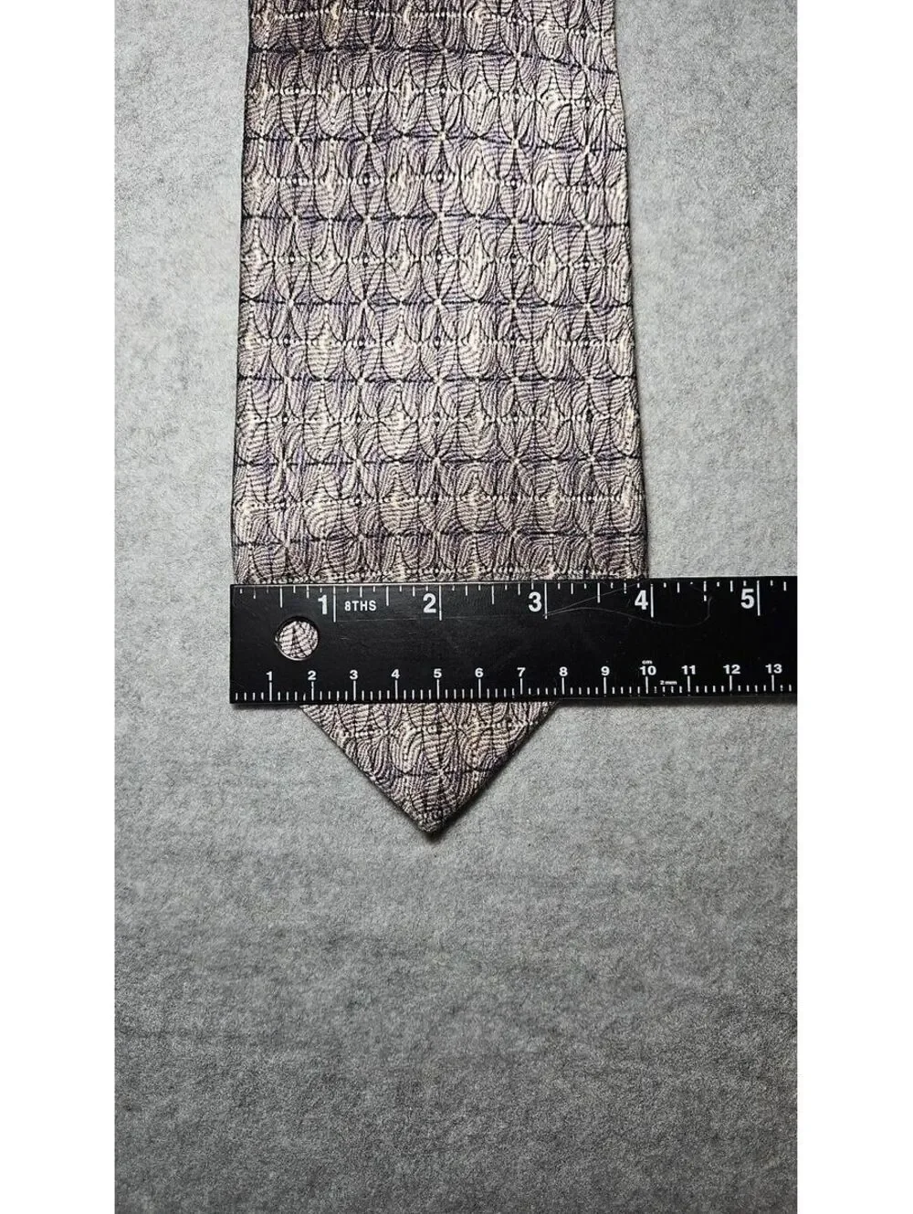 Chez Roffé New York Classic Patterned Silk Tie